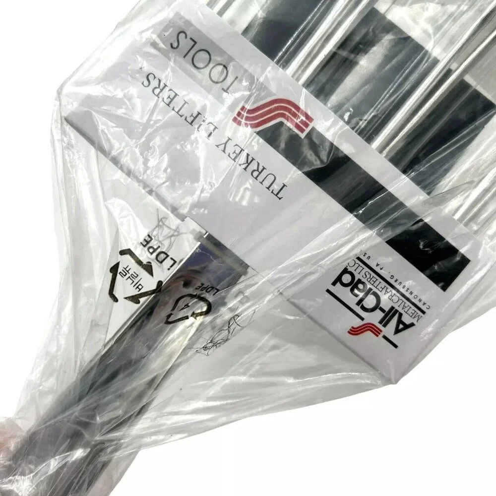 ALL-CLAD Set Of 2 Stainless Steel Turkey Lifters Forks‎ Ergonomic Grip